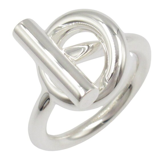 HERMES Silver Ring - Picture 1 of 8